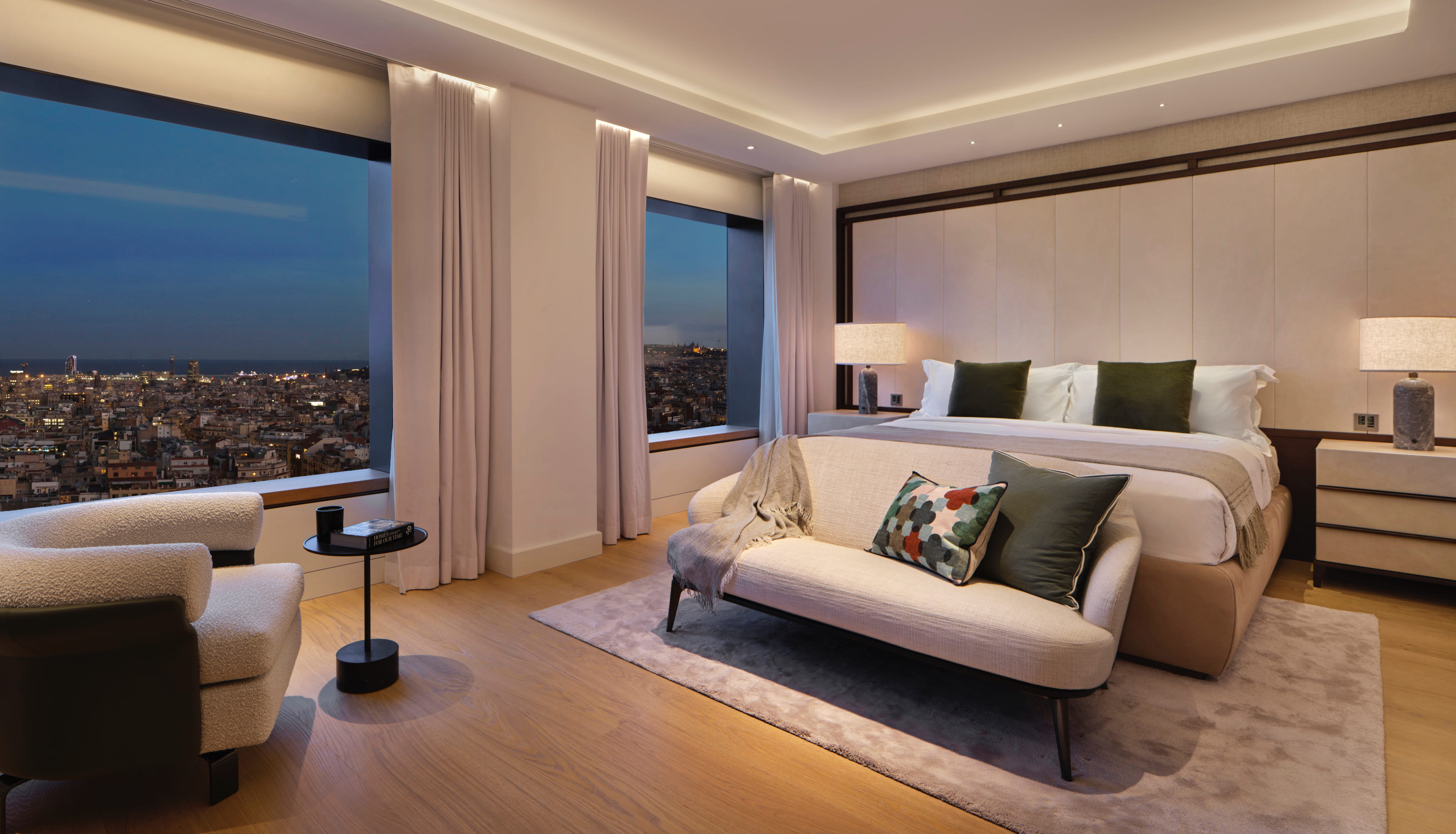 Dormitorio principal con vistas