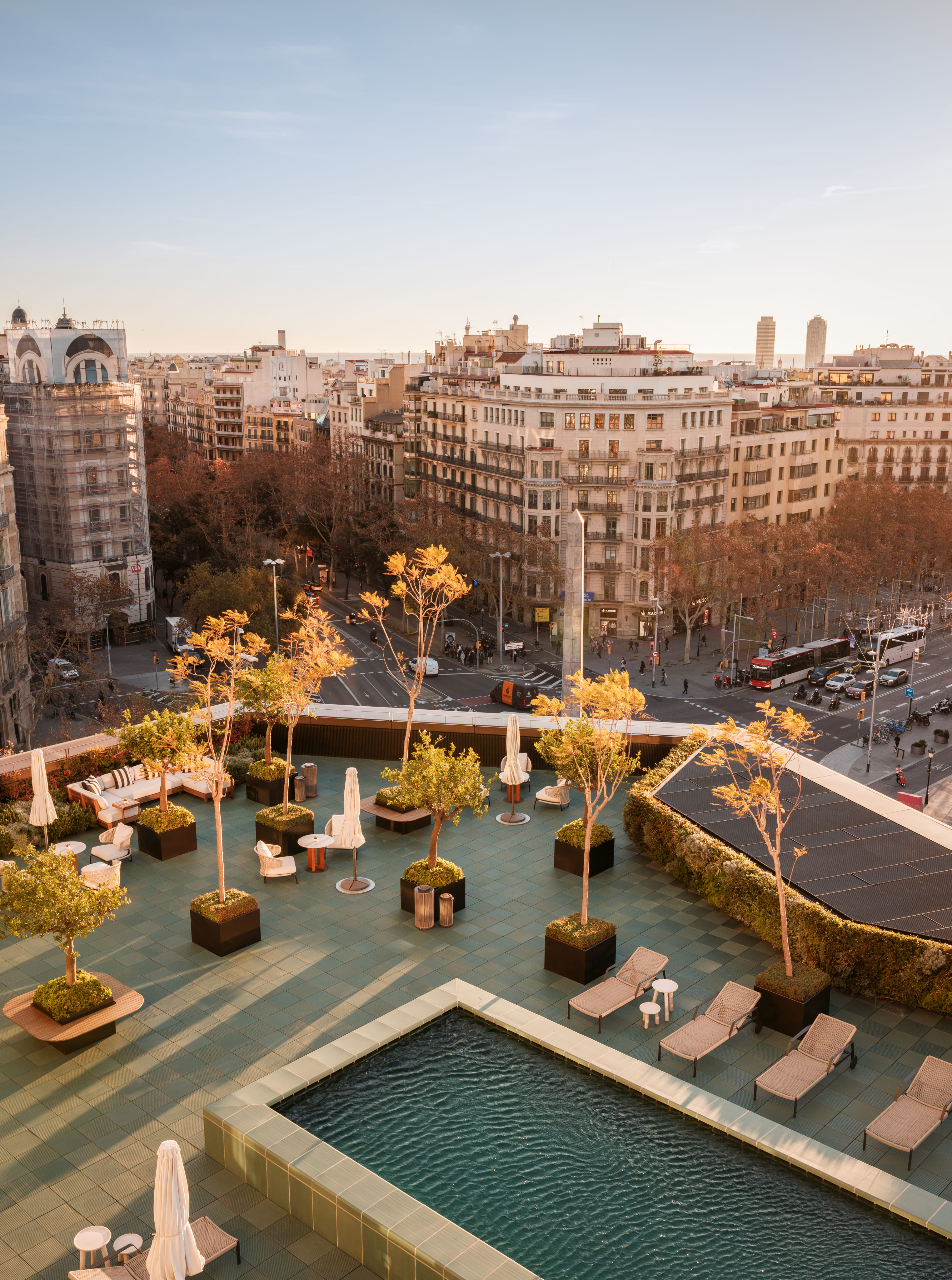 Rooftop panorámico